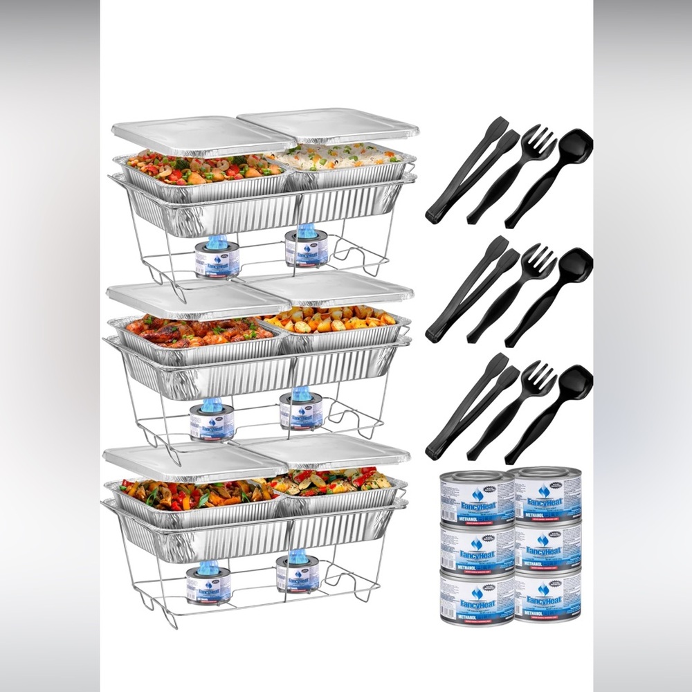 Set of Three Chafing Wire Set Great for summer get togethers